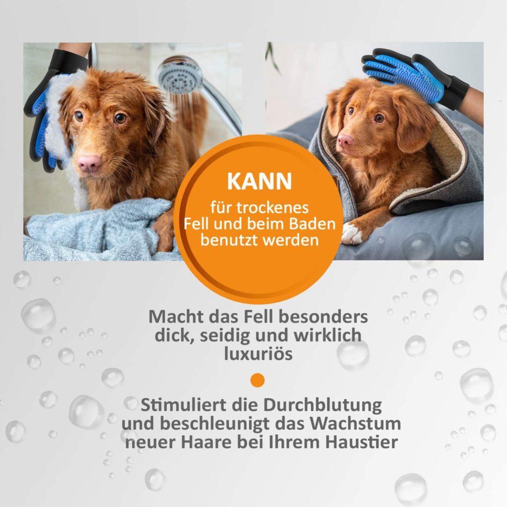 Hunde Katzenbürste, Handschuhe zur Haarentfernung günstig kaufen