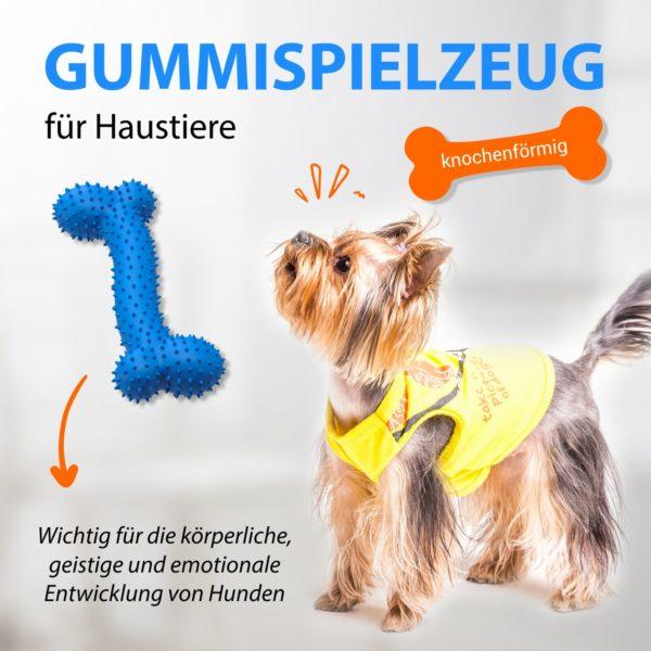 Hundespielzeug Knochen aus Gummi